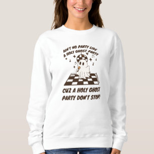 Sweatshirt Christian Halloween mignon Saint-fantôme sweatshir