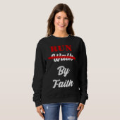 Sweatshirt Christian Marathon Runner (Devant entier)