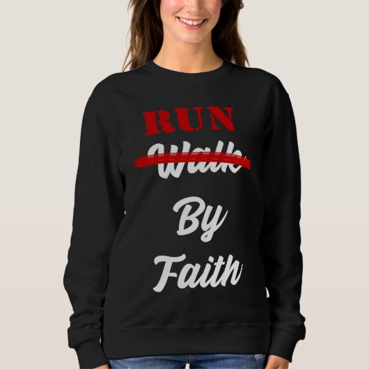 Sweatshirt Christian Marathon Runner (Devant)