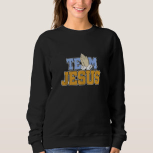 Sweatshirt Christian Praying Équipe Jésus Christianisme Dieu