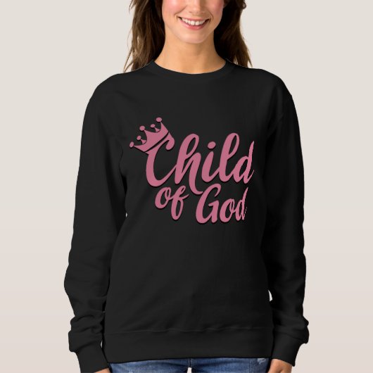 Sweatshirt Christian Tees Child Of God (Devant)