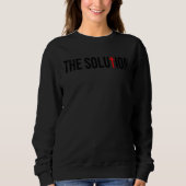 Sweatshirt Christian Tees  The Solution (Devant)