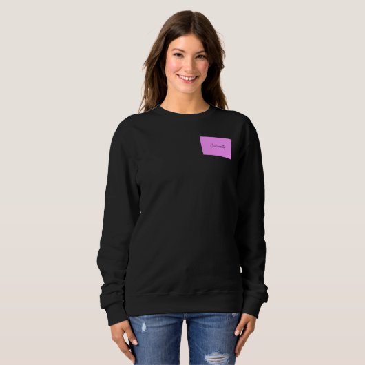 Sweatshirt Christianality defined on the back long sleeve T (Devant entier)