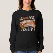 Sweatshirt Christmas Baking Team Captain Cookie Gingerbread B (Devant)