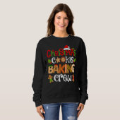 Sweatshirt Christmas Cookie Baking Crew  Pajamas Family Xmas (Devant entier)