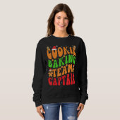 Sweatshirt Christmas Cookie Baking Team Captain (Devant entier)