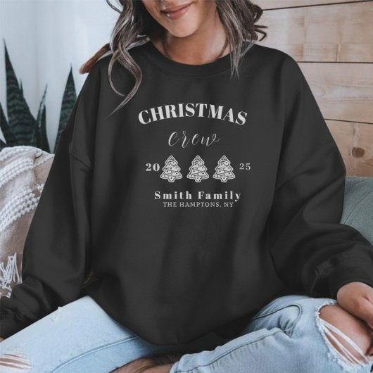 Sweatshirt Christmas Crew Custom Family Personalized Gingerbr