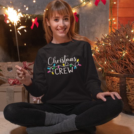 Sweatshirt Christmas Crew Funny Family Christmas
