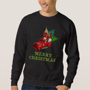 Sweatshirt Christmas Cute Gnome Vintage