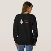 Sweatshirt Christmas gingerbread sarcasm T-Shirt (Dos entier)