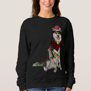 Sweatshirt Christmas Husky