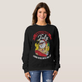 Sweatshirt Christmas In July Come Dive Into The Fun Christmas (Devant entier)