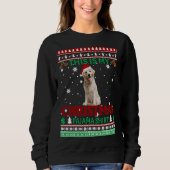 Sweatshirt Christmas Labrador Retriever C'est mon Noël (Devant)
