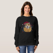 Sweatshirt Christmas Lights Furry Potato Cute And Fluffy Guin (Devant entier)