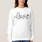 Sweatshirt Christmas Lights Love Text-45871 (Devant)