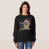 Sweatshirt Christmas Rottweiler 20 (Devant entier)