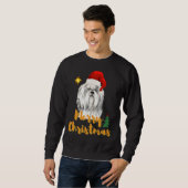 Sweatshirt Christmas Shih Tzu (Devant entier)