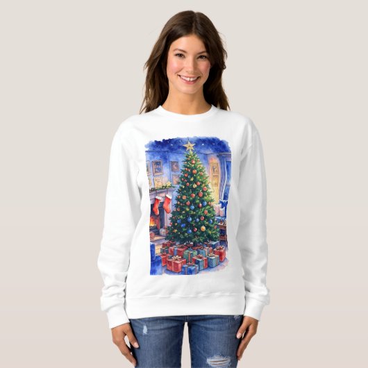 Sweatshirt Christmas shirt (Devant entier)