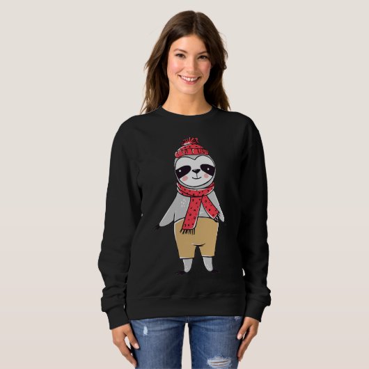 Sweatshirt Christmas Sloths (Devant entier)