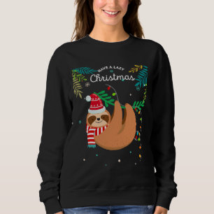 Sweatshirt Christmas Slots Porte Père Noël S Casquette Xmas
