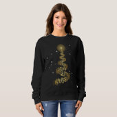 Sweatshirt Christmas Tree Music Notes Musical Christmas Carol (Devant entier)