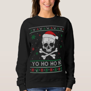 Sweatshirt Christmas Yo ho ho UGLY Pirate Funny Pajamas Famil