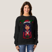 Sweatshirt Christmasgirl (Devant entier)