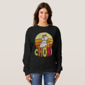 Sweatshirt Chubby Chonk Chat Mème Fat Feline (Devant entier)