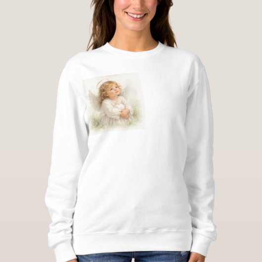 Sweatshirt Chuchotements d'Anges -Angelina (Devant)
