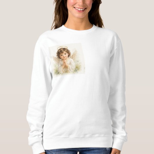 Sweatshirt Chuchotements d'Anges -Sweatshirt Sérénité (Devant)
