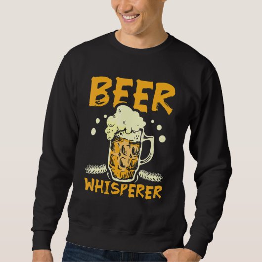 Sweatshirt Chuchoteur de Bière (Devant)