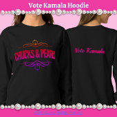 Sweatshirt Chuck & Pearls Vote Kamala