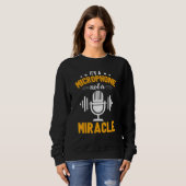 Sweatshirt Church Sound Guy Microphone Audio Tech Engineer (Devant entier)