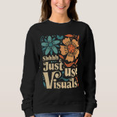 Sweatshirt Chut Utiliser tout simplement des Visuels Enseigna (Devant)