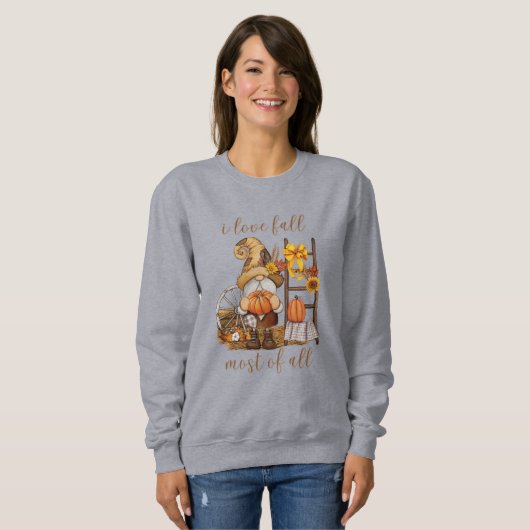 SWEATSHIRT CHUTE GNOME (Devant entier)