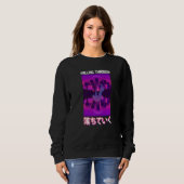 Sweatshirt Chute par Vaporwave (Devant entier)
