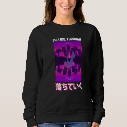 Sweatshirt Chute par Vaporwave (Devant)