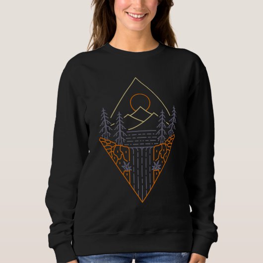 Sweatshirt Chutes sauvages (Devant)