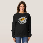 Sweatshirt Chypre Rétro (Devant entier)