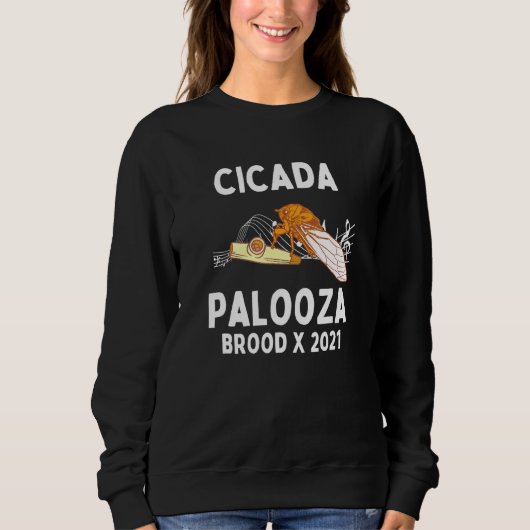 Sweatshirt Cicada Palooza (Devant)
