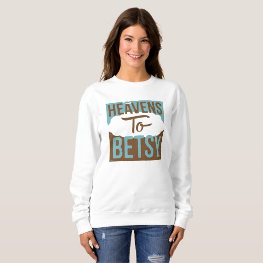 Sweatshirt Cieux à Betsy (Devant entier)