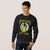Sweatshirt Cigarette électronique Vape E Shisha Fumer à la va (Devant entier)