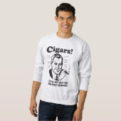 Sweatshirt Cigars : Plus Que Le Petit Déjeuner (Devant entier)