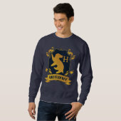 Sweatshirt Cimetière de maison HUFFLEPUFF™ Orné (Devant entier)