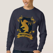 Sweatshirt Cimetière de maison HUFFLEPUFF™ Orné (Devant)