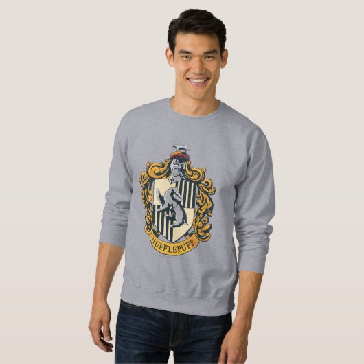 Sweatshirt Cimier de Hufflepuff (Devant entier)