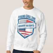 Sweatshirt Cimier PCZ avec installations militaires / canton (Devant)
