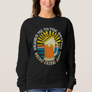 Sweatshirt Cinco De Mayo Beer Sombrero Mexican Drop Part