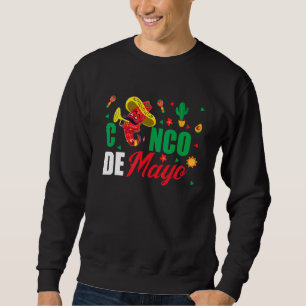 Sweatshirt Cinco De Mayo Hot Chili Mexican Party