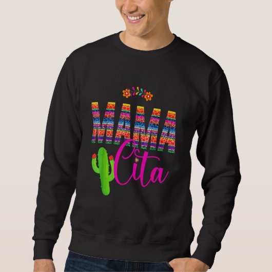 Sweatshirt Cinco De Mayo Mamacita 5 De Mayo Cactus Fiesta Wom (Devant)